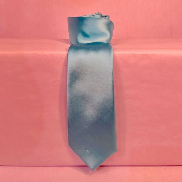 SEA-FOAM GREEN TIE BY JF J. FERRAR 64” - Picture 1 of 3